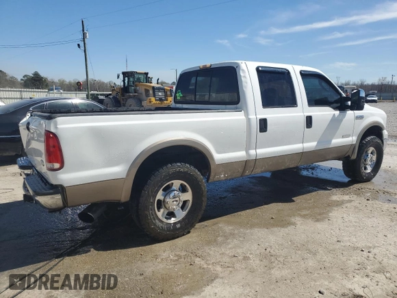 2007 Ford F-250 XL with VIN 1FTSW20P97EA94649, listed as a Copart auction lot 49602445 with 189,502 mi miles and Salvage Title. Bid and sale history available at DreamBid. Image 3.