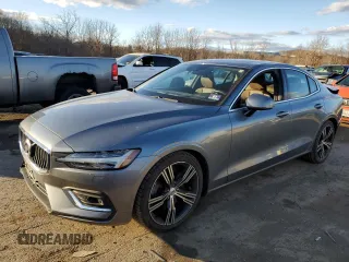 2019 Volvo S60 Inscription with VIN 7JRA22TL0KG001810, listed as a Copart auction lot 79165834 with 67,646 mi miles and Salvage Title. Bid and sale history available at carsss.com. Image 1.