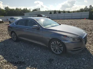 2015 Hyundai Genesis 3.8L with VIN KMHGN4JE2FU063843, listed as a Copart auction lot 68433684 with 152,730 mi miles and Salvage Title. Bid and sale history available at carsss.com. Image 4.