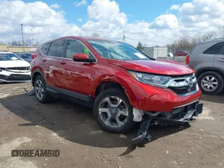 2017 Honda CR-V EX-L with VIN 5J6RW2H89HL053358, listed as a IAAI auction lot 41860728 with 83,512 mi miles. Bid and sale history available at carsss.com. Image 1.