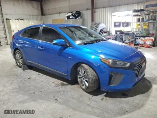 2018 Hyundai Ioniq Hybrid Limited with VIN KMHC05LC2JU097630, listed as a Copart auction lot 48547355 with 133,880 mi miles and Clean Title. Bid and sale history available at carsss.com. Image 4.