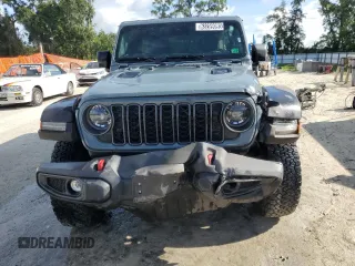2025 Jeep Wrangler Rubicon with VIN 1C4PJXFN1SW526516, listed as a Copart auction lot 63259095 with 16,677 mi miles and Clean title. Bid and sale history available at DreamBid. Image 5.