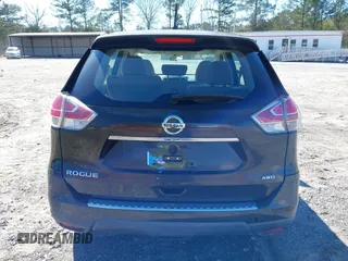 2015 Nissan Rogue S with VIN KNMAT2MV4FP508646, listed as a IAAI auction lot 41814657 with 151,505 mi miles and . Bid and sale history available at DreamBid. Image 16.