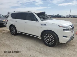 2022 Nissan Armada SV with VIN JN8AY2AC0N9163403, listed as a Copart auction lot 48340765 with 37,722 mi miles and Clean Title. Bid and sale history available at carsss.com. Image 4.