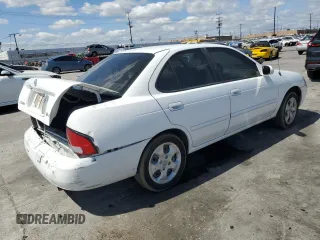 2003 Nissan Sentra XE with VIN 3N1CB51D53L797331, listed as a Copart auction lot 51017035 with 127,530 mi miles and Salvage Title. Bid and sale history available at DreamBid. Image 3.