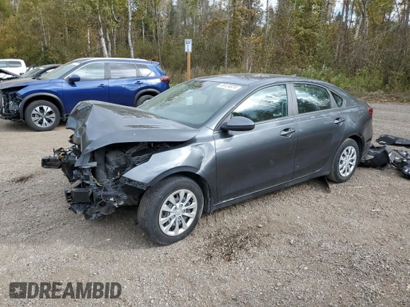 2021 Kia Forte FE with VIN 3KPF24ADXME383441, listed as a Copart auction lot 76124874 with 72,941 mi miles and Salvage Title. Bid and sale history available at carsss.com. Image 1.