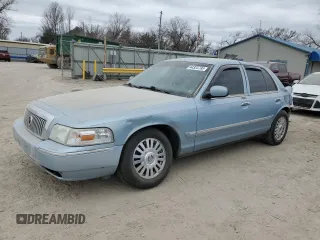 2006 Mercury Grand Marquis LS Premium z VIN 2MEFM75V86X628201, wystawiony jako Copart lot #44323795 z przebiegiem 116 695 mil mil oraz Szkody całkowita. Historia ofert i sprzedaży dostępna na DreamBid. Obrazek 1.