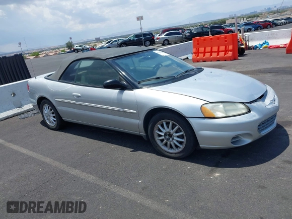 2001 Chrysler Sebring z VIN 1C3EL45UX1N624672, wystawiony jako IAAI lot #42423100 z przebiegiem 49 826 mil mil oraz . Historia ofert i sprzedaży dostępna na DreamBid. Obrazek 13.
