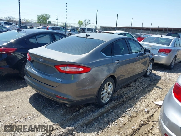 2014 Ford Fusion SE with VIN 3FA6P0HD9ER169363, listed as a IAAI auction lot 41994495 with 1,258,935 mi miles and . Bid and sale history available at DreamBid. Image 4.
