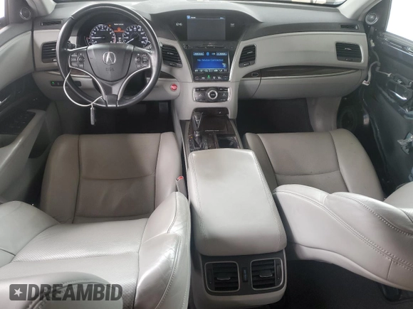 2014 Acura RLX Technology with VIN JH4KC1F51EC004264, listed as a Copart auction lot 65456925 with 77,382 mi miles and Salvage title. Bid and sale history available at DreamBid. Image 8.