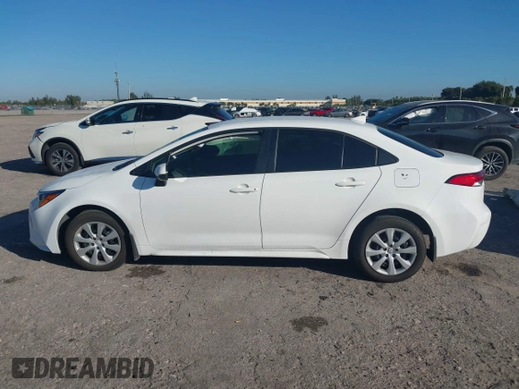 2024 Toyota Corolla LE with VIN 5YFB4MDE7RP218014, listed as a IAAI auction lot 41470209 with 10,877 mi miles. Bid and sale history available at carsss.com. Image 15.