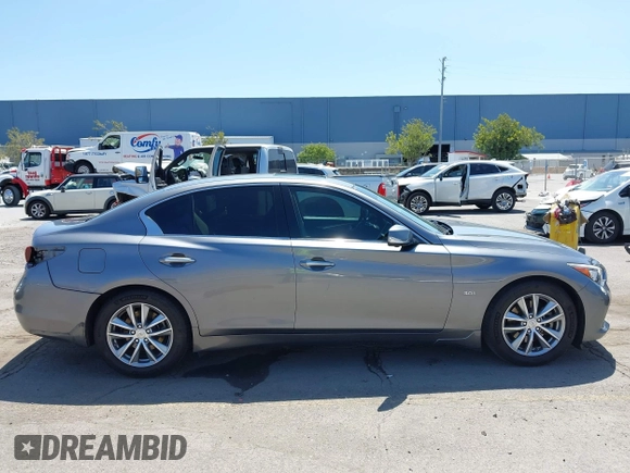 2017 Infiniti Q50 Premium with VIN JN1EV7AP0HM737377, listed as a IAAI auction lot 42507397 with 62,118 mi miles and . Bid and sale history available at DreamBid. Image 14.