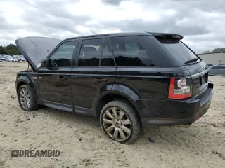2012 Land Rover Range Rover Sport SC with VIN SALSH2E48CA741609, listed as a Copart auction lot 72083344 with 132,278 mi miles and Salvage title. Bid and sale history available at DreamBid. Image 2.