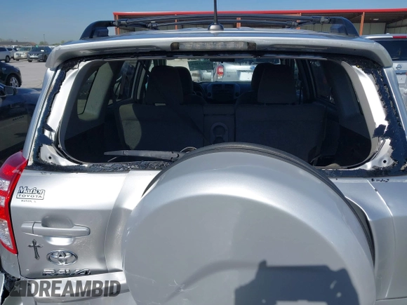 2012 Toyota RAV4 with VIN 2T3ZF4DV5CW110304, listed as a IAAI auction lot 42021666 with 206,386 mi miles. Bid and sale history available at carsss.com. Image 17.