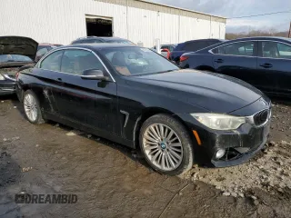 2014 BMW 4 Series 428i xDrive with VIN WBA3T1C55EPS98252, listed as a Copart auction lot 83150394 with 107,036 mi miles and Clean Title. Bid and sale history available at carsss.com. Image 4.