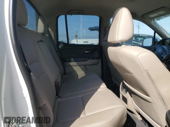 2017 Honda Ridgeline RTL-T with VIN 5FPYK2F65HB011097, listed as a Copart auction lot 63687965 with 186,157 mi miles and Salvage title. Bid and sale history available at DreamBid. Image 10.