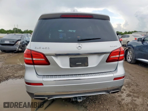 2017 Mercedes-Benz GLS 450 с VIN 4JGDF6EEXHA813595, выставлен на аукционе Copart как лот 61045555 с пробегом 104 217 миль миль и Списание • Salvage title. История ставок и продаж доступна на DreamBid. Изображение 6.