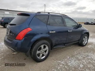 2003 Nissan Murano SL with VIN JN8AZ08W63W227721, listed as a Copart auction lot 83551974 with 108,347 mi miles and Salvage Title. Bid and sale history available at carsss.com. Image 3.