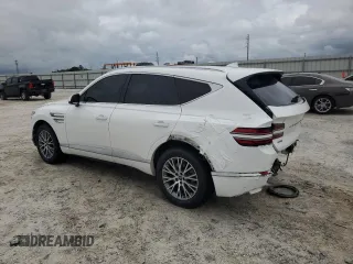 2022 Genesis GV80 with VIN KMUHB4SB6NU097950, listed as a Copart auction lot 70235364 with 63,062 mi miles and Salvage Title. Bid and sale history available at DreamBid. Image 2.