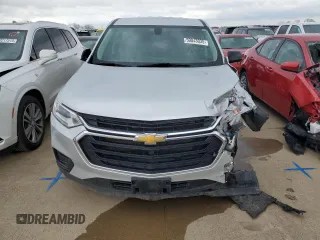 2020 Chevrolet Traverse LS with VIN 1GNERFKW4LJ297991, listed as a Copart auction lot 50043035 with 108,189 mi miles and Salvage Title. Bid and sale history available at carsss.com. Image 5.