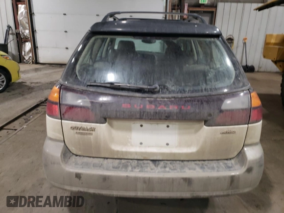 2003 Subaru Legacy Outback Limited with VIN 4S3BH686837651627, listed as a Copart auction lot 87084624 with Not provided miles and Salvage title. Bid and sale history available at DreamBid. Image 6.