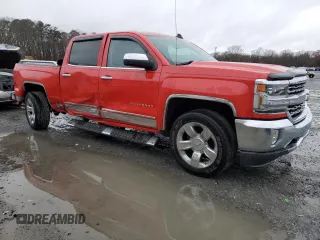 2016 Chevrolet Silverado 1500 LTZ with VIN 3GCUKSECXGG120081, listed as a Copart auction lot 47950215 with 113,301 mi miles and Salvage Title. Bid and sale history available at DreamBid. Image 4.