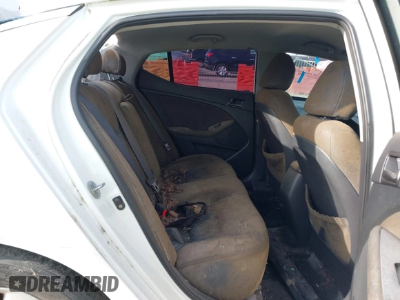 2015 Kia Optima LX with VIN KNAGM4A76F5568655, listed as a IAAI auction lot 42552279 with Not provided miles and . Bid and sale history available at DreamBid. Image 8.