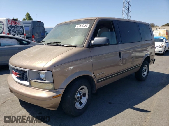 1996 GMC Safari z VIN 1GKDM19W3TB510312, wystawiony jako Copart lot #69528134 z przebiegiem 106 226 mil mil oraz Szkoda całkowita • Salvage title. Historia ofert i sprzedaży dostępna na DreamBid. Obrazek 1.