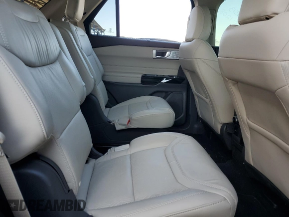 2023 Ford Explorer Platinum with VIN 1FM5K8HC5PGA49513, listed as a Copart auction lot 43654785 with 34,928 mi miles and Salvage title. Bid and sale history available at DreamBid. Image 11.