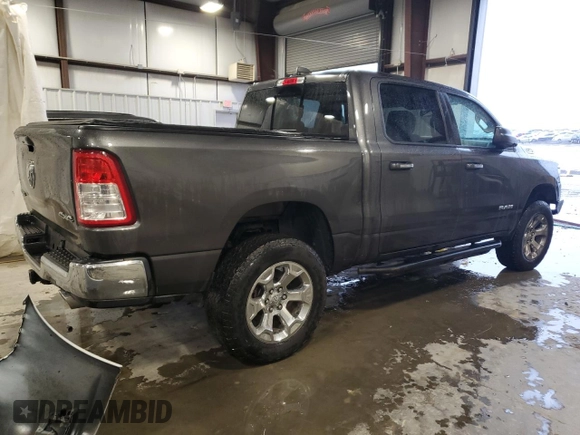 2020 Ram 1500 Big Horn with VIN 1C6SRFFM3LN248432, listed as a Copart auction lot 43344365 with 117,882 mi miles and Salvage Title. Bid and sale history available at carsss.com. Image 3.