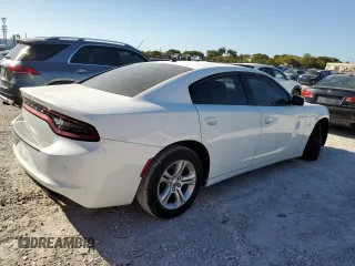 2021 Dodge Charger SXT with VIN 2C3CDXBG7MH548104, listed as a Copart auction lot 47846575 with 77,236 mi miles and Salvage Title. Bid and sale history available at DreamBid. Image 3.