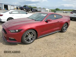 2017 Ford Mustang V6 with VIN 1FA6P8AM0H5224489, listed as a Copart auction lot 52685475 with 132,761 mi miles and Salvage Title. Bid and sale history available at carsss.com. Image 1.