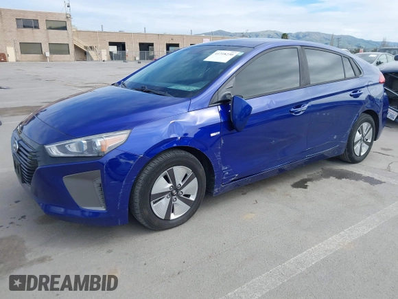 2019 Hyundai Ioniq Blue with VIN KMHC65LC1KU178876, listed as a IAAI auction lot 41718230 with 179,970 mi miles and . Bid and sale history available at DreamBid. Image 17.