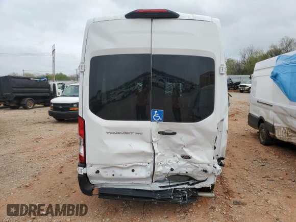 2024 Ford Transit with VIN 1FDAX2X87RKA56893, listed as a Copart auction lot 51166465 with 10,273 mi miles and Non repairable. Bid and sale history available at DreamBid. Image 6.
