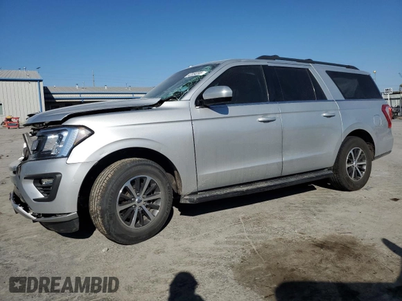 2019 Ford Expedition Max XLT with VIN 1FMJK1HT4KEA35533, listed as a Copart auction lot 42554395 with 145,345 mi miles and Salvage title. Bid and sale history available at DreamBid. Image 1.