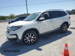 2019 Honda Pilot Elite with VIN 5FNYF6H00KB004224, listed as a Copart auction lot 52258955 with 106,845 mi miles and Salvage title. Bid and sale history available at DreamBid. Image 1.