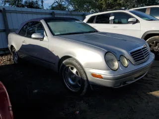 1999 Mercedes-Benz CLK 320/430 with VIN WDBLK65G3XT013963, listed as a Copart auction lot 74241304 with Not Provided miles and Salvage Title. Bid and sale history available at DreamBid. Image 4.