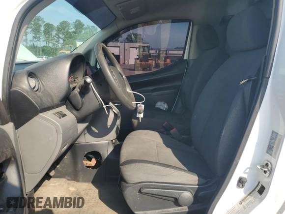 2019 Nissan NV200 S with VIN 3N6CM0KN8KK691507, listed as a Copart auction lot 57209875 with 126,013 mi miles and Salvage title. Bid and sale history available at DreamBid. Image 7.