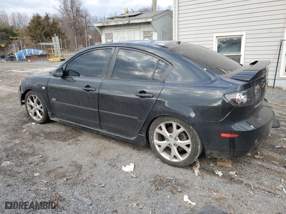2007 Mazda Mazda3 s Touring with VIN JM1BK323771715471, listed as a Copart auction lot 46475225 with 253,571 mi miles and Salvage Title. Bid and sale history available at carsss.com. Image 2.