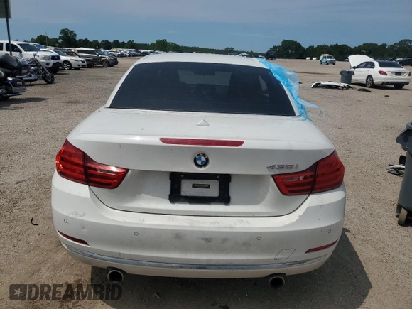 2014 BMW 4 Series 435i with VIN WBA3T3C55EP736862, listed as a Copart auction lot 57089135 with 113,801 mi miles and Salvage title. Bid and sale history available at DreamBid. Image 6.