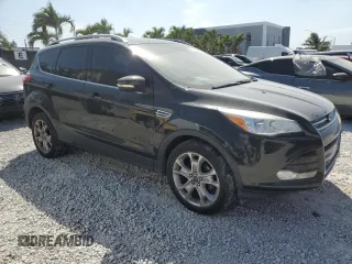2014 Ford Escape Titanium with VIN 1FMCU0JX6EUA43265, listed as a Copart auction lot 48968585 with 0 mi miles and Clean Title. Bid and sale history available at carsss.com. Image 4.