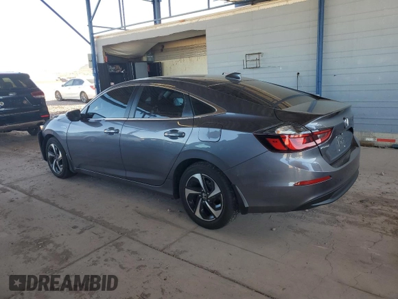 2022 Honda Insight EX with VIN 19XZE4F59NE001486, listed as a Copart auction lot 52212995 with 35,599 mi miles and Salvage Title. Bid and sale history available at DreamBid. Image 2.