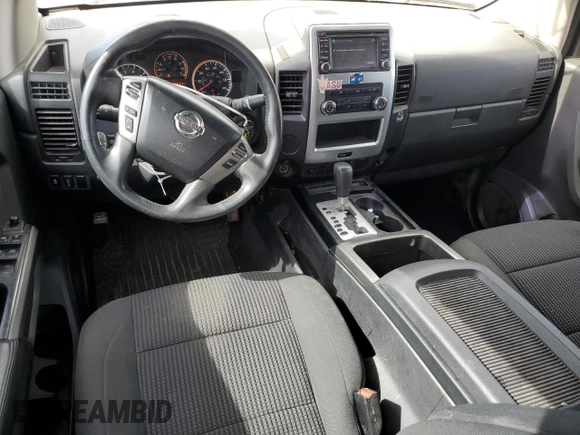 2015 Nissan Titan SL with VIN 1N6AA0ED5FN510723, listed as a Copart auction lot 60952184 with 177,435 mi miles and Salvage Title. Bid and sale history available at carsss.com. Image 8.