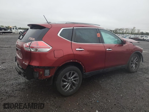 2016 Nissan Rogue SV z VIN 5N1AT2MV5GC842527, wystawiony jako Copart lot #51506105 z przebiegiem 98 047 mil mil oraz Szkoda całkowita • Salvage title. Historia ofert i sprzedaży dostępna na DreamBid. Obrazek 3.