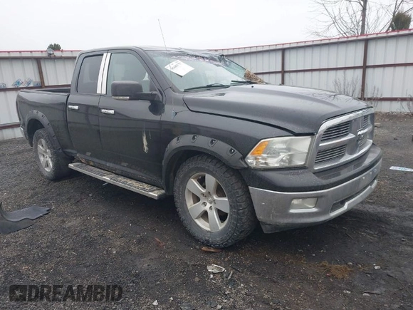 2011 Ram 1500 ST with VIN 1D7RV1GT7BS639665, listed as a IAAI auction lot 41603777 with 161,648 mi miles. Bid and sale history available at carsss.com. Image 1.