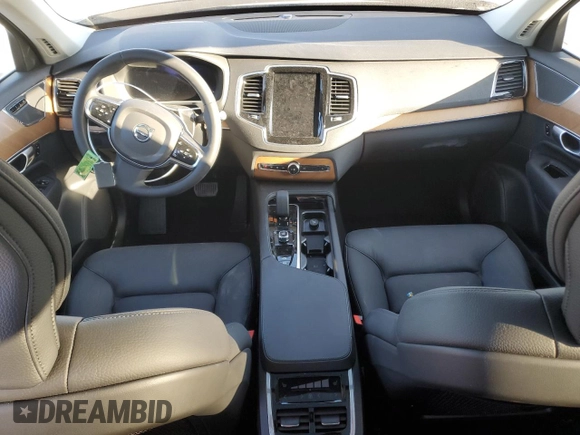 2024 Volvo XC90 Plus Bright Theme with VIN YV4062PE9R1145506, listed as a Copart auction lot 42505965 with 18,734 mi miles and Salvage Title. Bid and sale history available at carsss.com. Image 8.