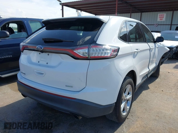 2016 Ford Edge SE with VIN 2FMPK3G90GBC30978, listed as a IAAI auction lot 42547884 with 87,823 mi miles and . Bid and sale history available at DreamBid. Image 4.