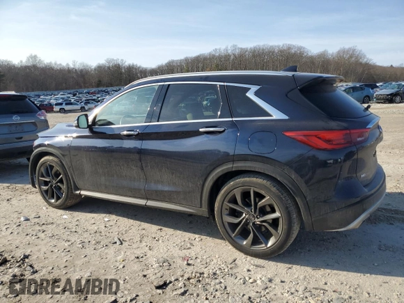 2022 Infiniti QX50 AUTOGRAPH with VIN 3PCAJ5DB4NF120984, listed as a Copart auction lot 48719285 with 30,968 mi miles and Salvage Title. Bid and sale history available at carsss.com. Image 2.