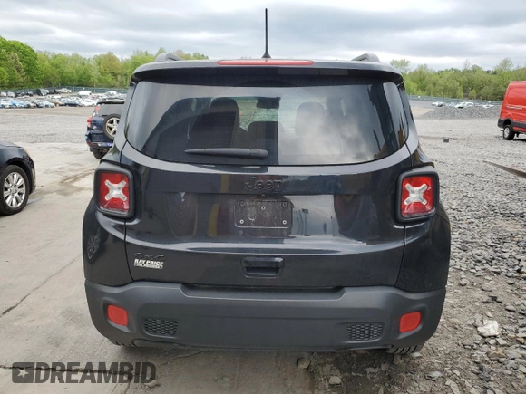2018 Jeep Renegade Upland z VIN ZACCJBAB4JPH90422, wystawiony jako Copart lot #55999015 z przebiegiem 147 775 mil mil oraz Szkoda całkowita • Salvage title. Historia ofert i sprzedaży dostępna na DreamBid. Obrazek 6.