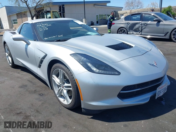 2016 Chevrolet Corvette 1LT with VIN 1G1YA2D79G5122185, listed as a IAAI auction lot 41948434 with 52,967 mi miles and . Bid and sale history available at DreamBid. Image 1.
